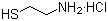 CAS # 156-57-0, Cysteamine hydrochloride, 2-Aminoethanethiol hydrochloride, 2-Aminoethane-1-thiol hydrochloride, Mercaptamine hydrochloride, 2-Mercaptoethylamine hydrochloride, Mercaptoethylammonium chloride