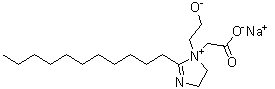 CAS 登录号：156028-14-7, 月桂酰两性基乙酸钠