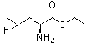 4-氟-L-亮氨酸乙酯分子结构 (CAS 156047-39-1)