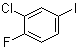 structure of CAS# 156150-67-3, 3-氯-4-氟碘苯