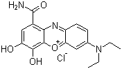 塞莱斯坦蓝分子结构 (CAS 1562-90-9)