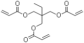 structure of CAS# 15625-89-5, Trimethylolpropane triacrylate