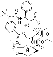 Larotaxel分子结构 (CAS 156294-36-9)