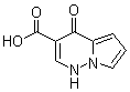 1,4-二氢-4-氧代吡咯并[1,2-b]哒嗪-3-甲酸分子结构 (CAS 156335-30-7)
