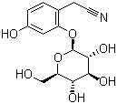 CAS 登录号：156368-84-2, Ehretioside B, 2-(beta-D-吡喃葡萄糖基氧基)-4-羟基苯乙腈