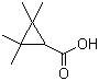 structure of CAS# 15641-58-4, 菊酸