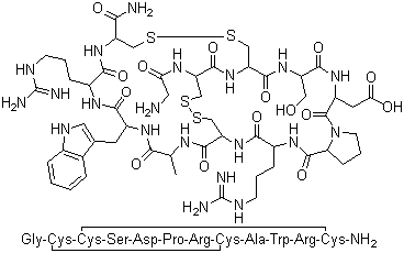 structure of CAS# 156467-85-5, alpha-芋螺毒素 Im-I