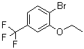 1-溴-2-乙氧基-4-(三氟甲基)苯分子结构 (CAS 156605-94-6)