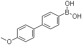 structure of CAS# 156642-03-4, 4'-Methoxy-4-biphenylboronic acid