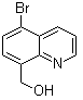 5-溴-8-喹啉甲醇分子结构 (CAS 1566502-75-7)