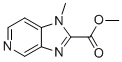 1-甲基-1H-咪唑并[4,5-c]吡啶-2-羧酸甲酯分子结构 (CAS 1566797-32-7)