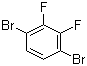 1,4-二溴-2,3-二氟苯分子结构 (CAS 156682-52-9)
