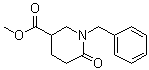 structure of CAS# 156779-11-2, 6-氧代-1-苄基-3-哌啶羧酸甲酯