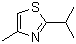 2-异丙基-4-甲基噻唑分子结构 (CAS 15679-13-7)