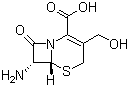 CAS 登录号：15690-38-7, 去乙酰基-7-氨基头孢菌烷酸