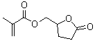 (四氢-5-氧代-2-呋喃基)甲基异丁烯酸酯分子结构 (CAS 156938-09-9)