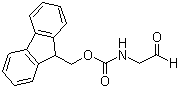 N-芴甲氧羰基甘氨醛分子结构 (CAS 156939-62-7)