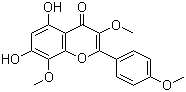 CAS # 1570-09-8, 5,7-Dihydroxy-3,4',8-trimethoxyflavone
