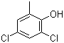 structure of CAS# 1570-65-6, 2,4-二氯-6-甲基苯酚