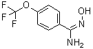 [C(E)]-N'-羟基-4-(三氟甲氧基)苯甲脒分子结构 (CAS 1570043-14-9)