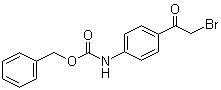 structure of CAS# 157014-41-0, [4-(溴乙酰基)苯基]氨基甲酸苯甲酯