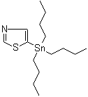 5-(三丁基锡烷基)噻唑分子结构 (CAS 157025-33-7)