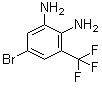 2,3-二氨基-5-溴三氟甲苯分子结构 (CAS 157026-19-2)