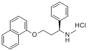 structure of CAS# 157166-71-7, N-Desmethyl Dapoxetine HCl