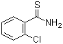 2-氯硫代苯甲酰胺分子结构 (CAS 15717-17-6)
