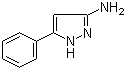structure of CAS# 1572-10-7, 3-氨基-5-苯基吡唑
