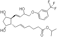 曲沃前列素分子结构 (CAS 157283-68-6)