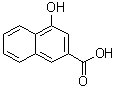 structure of CAS# 1573-91-7, 4-羟基-2-萘甲酸