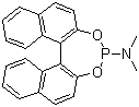 structure of CAS# 157488-65-8, (R)-(-)-(3,5-二氧杂-4-磷杂环庚二烯并[2,1-a$;$3,4-a']二萘-4-基)二甲胺