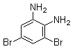 structure of CAS# 1575-38-8, 3,5-二溴-1,2-苯二胺