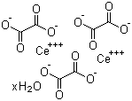 草酸铈水合物分子结构 (CAS 15750-47-7)