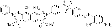 酸性黑 234分子结构 (CAS 157577-99-6)