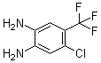 structure of CAS# 157590-59-5, 3,4-Diamino-6-chlorobenzotrifluoride