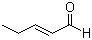 structure of CAS# 1576-87-0, 反式-2-戊烯醛