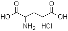 structure of CAS# 15767-75-6, DL-Glutamic acid hydrochloride