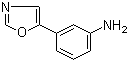 3-(1,3-Oxazol-5-yl)aniline molecular structure (CAS 157837-31-5)