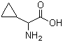 2-环丙基甘氨酸分子结构 (CAS 15785-26-9)
