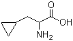 3-环丙基丙氨酸分子结构 (CAS 15785-52-1)
