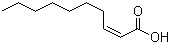(Z)-2-癸烯酸分子结构 (CAS 15790-91-7)