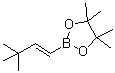 2-[(1E)-3,3-二甲基-1-丁烯基]-4,4,5,5-四甲基-1,3,2-二氧硼杂环戊烷分子结构 (CAS 157945-83-0)