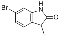 6-溴-3,3-二甲基吲哚啉-2-酮分子结构 (CAS 158326-84-2)