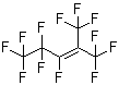 structure of CAS# 1584-03-8, Perfluoro-2-methyl-2-pentene