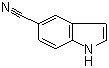 structure of CAS# 15861-24-2, 5-Cyanoindole