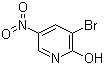 structure of CAS# 15862-33-6, 3-Bromo-2-hydroxy-5-nitropyridine