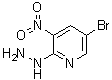 5-溴-2-肼基-3-硝基吡啶分子结构 (CAS 15862-42-7)