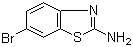 structure of CAS# 15864-32-1, 2-Amino-6-bromobenzothiazole